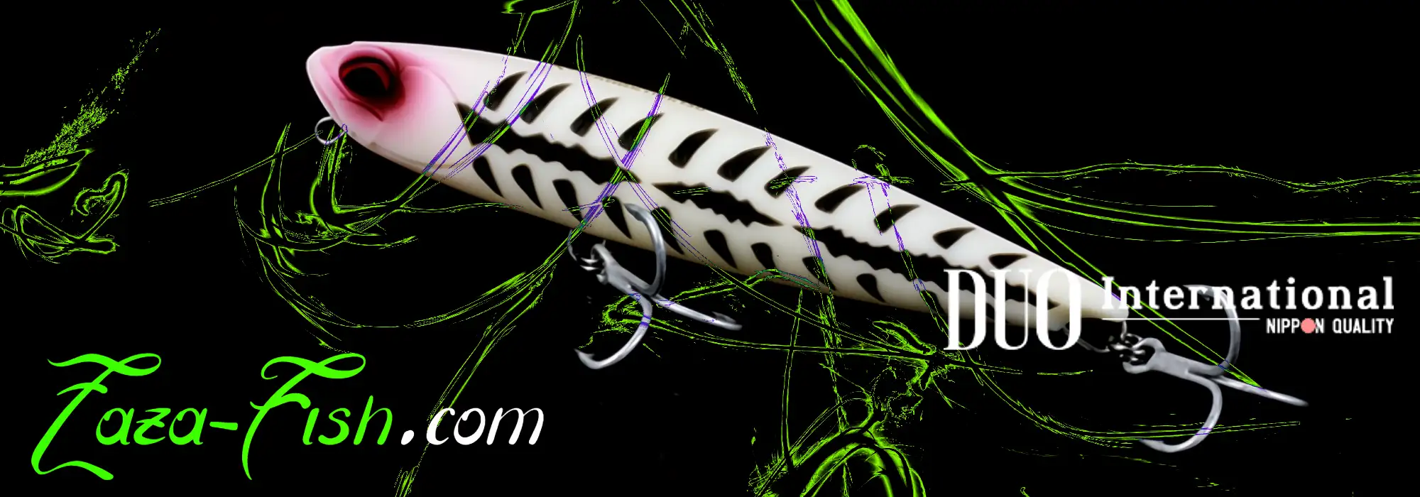 Stickbait DUO Realis Fangstick 150 en action de surface