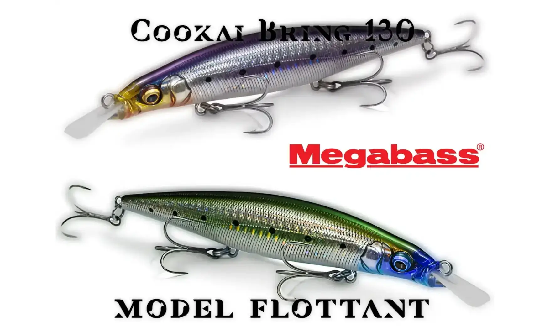 MINNOW COOKAI BRING 130F : 130mm - 22gr