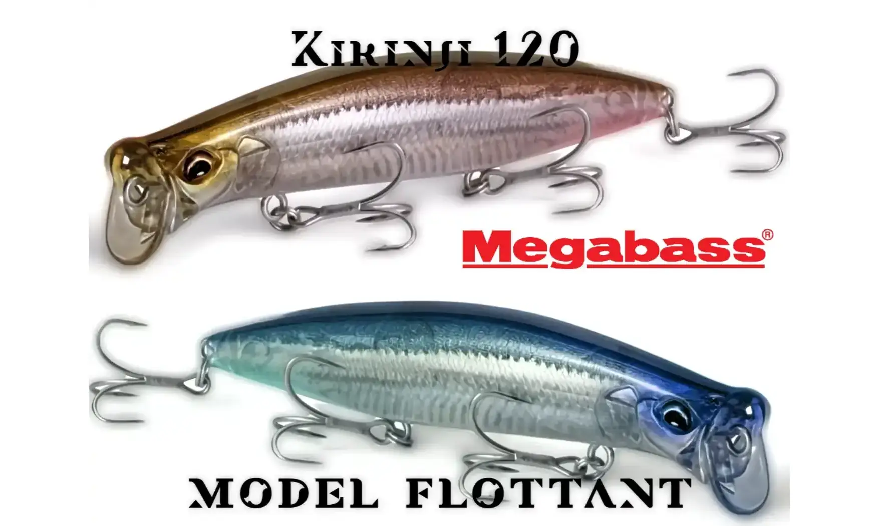 TOPWATER KIRINJI 120 : 120MM - 21GR
