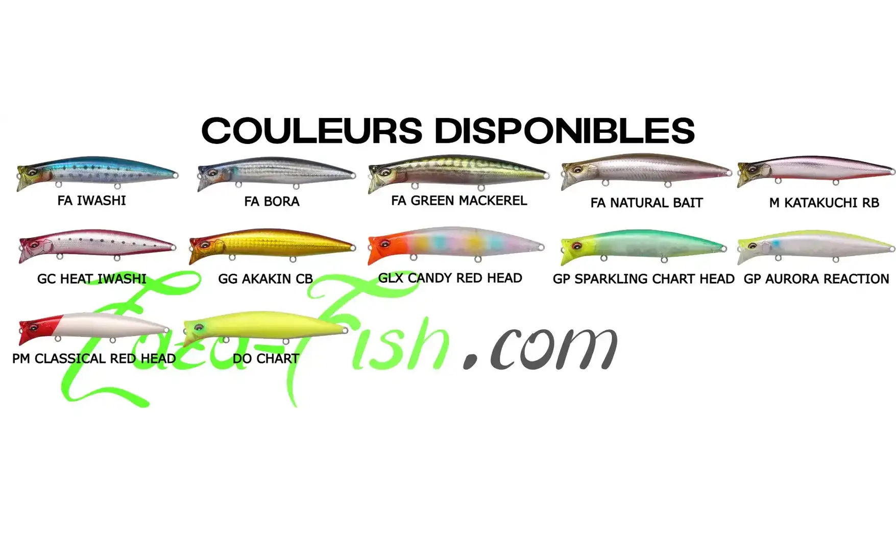 TOPWATER KIRINJI 120 : 120MM - 21GR