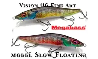 MEGABASS FINE ART FINISH / 110mm - 14gr