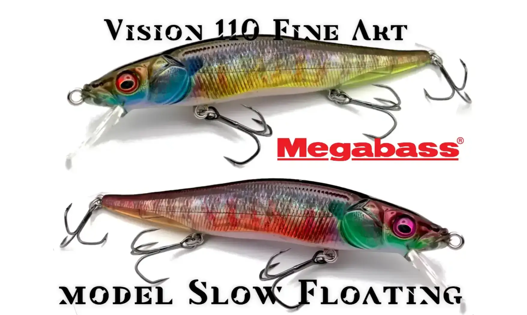 MEGABASS FINE ART FINISH / 110mm - 14gr