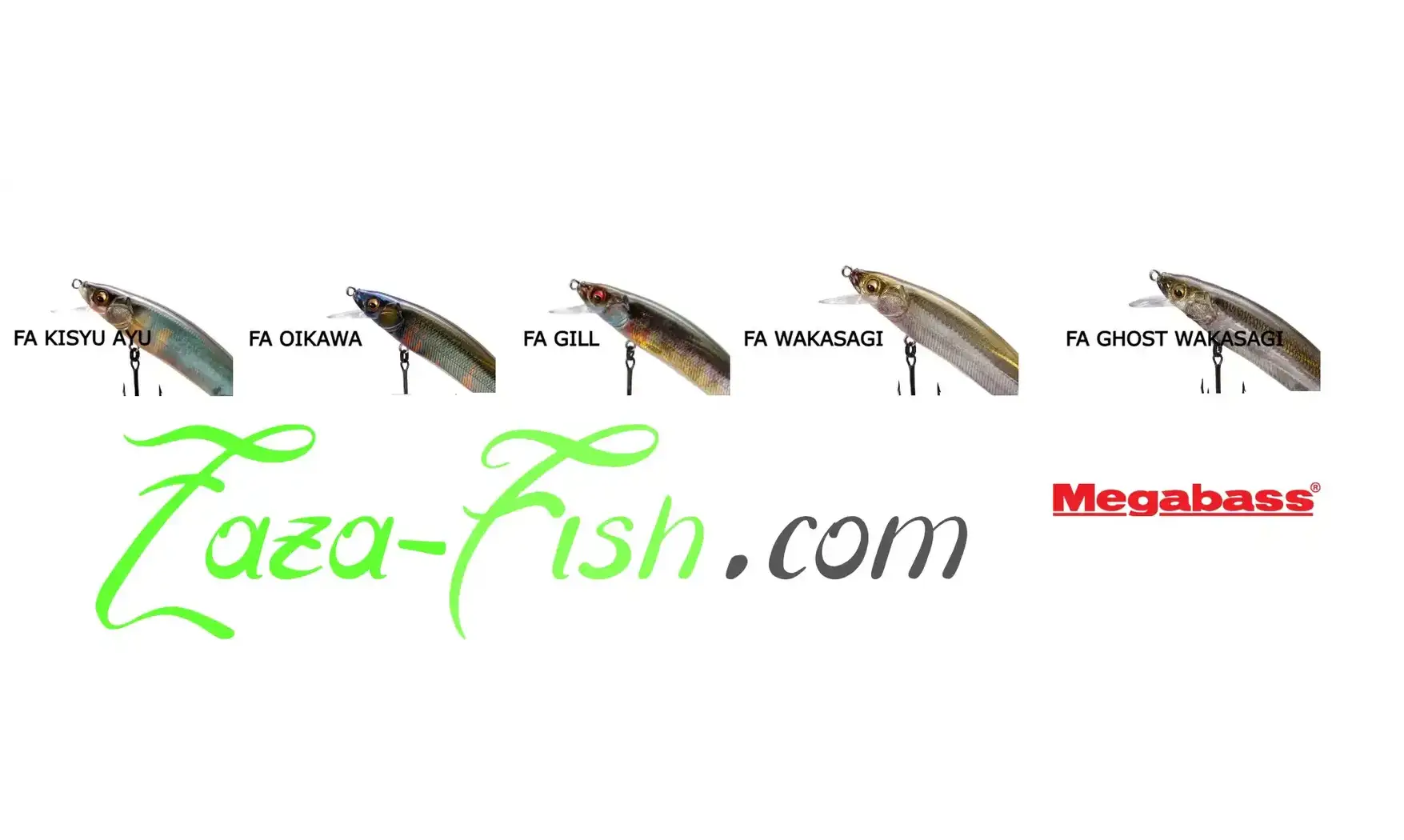 MEGABASS FINE ART FINISH / 110mm - 14gr